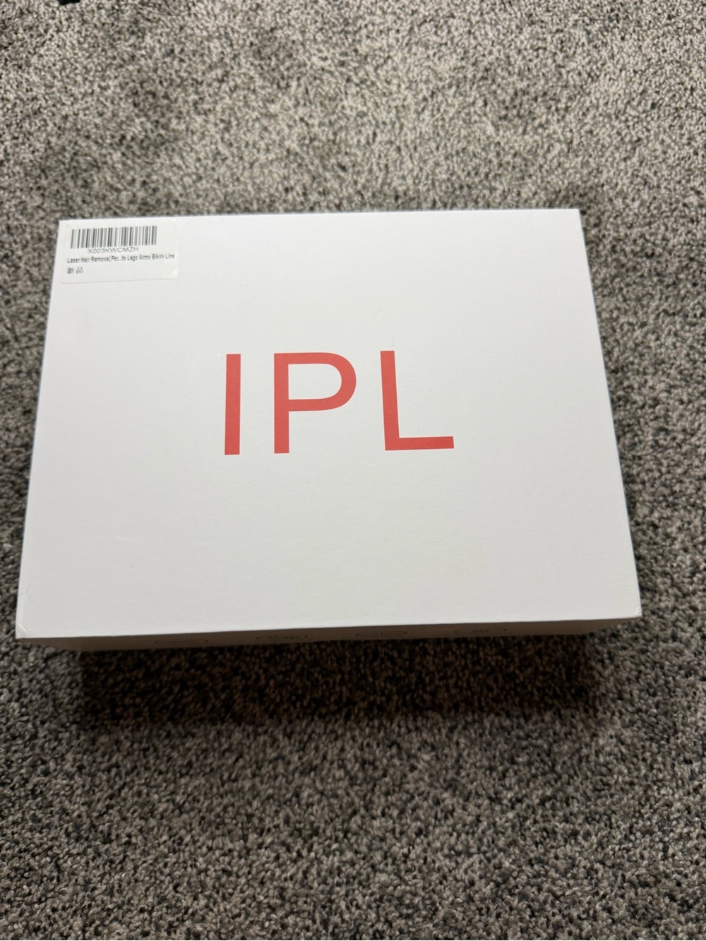 NIB IPL Laser Hair Removal Device
